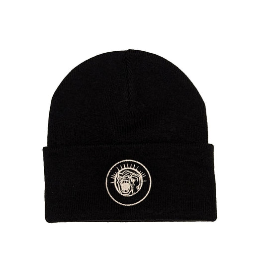 Rabble Logo Black Beanie