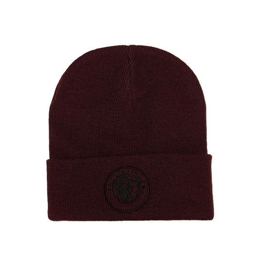 Rabble Logo Burgundy Beanie