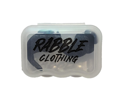 Rabble Noise Cancelling 3 Layer Black Earplugs